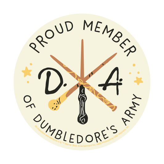Harry Potter "Proud Member Of Dumbledore's Army" Sticker - Wander Together Outfitters