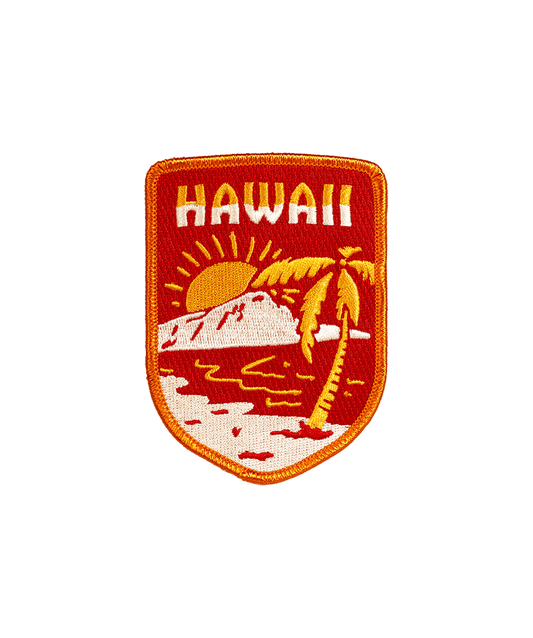 Hawaii Embroidered Patch - Wander Together Outfitters