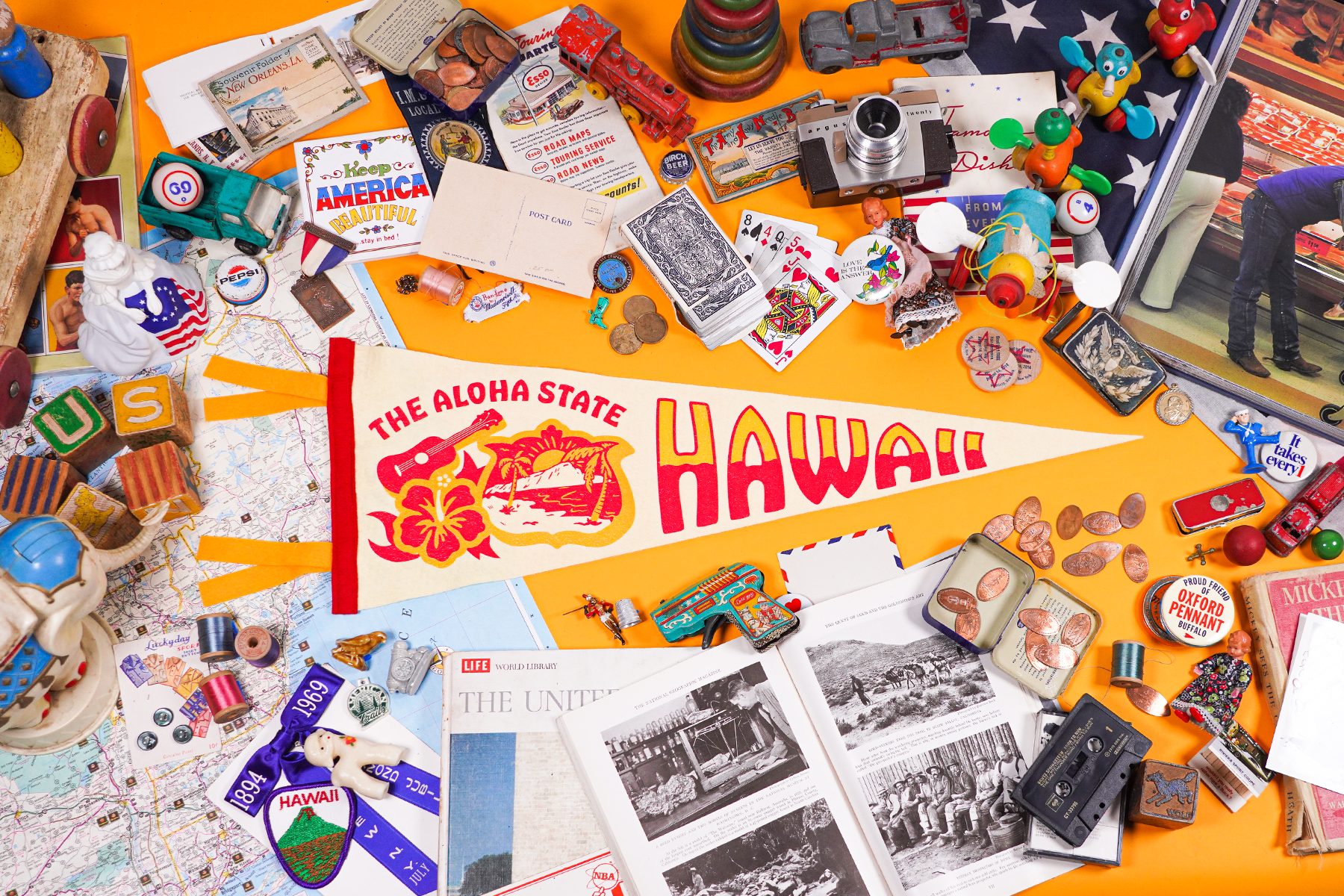 Hawaii Pennant - Wander Together Outfitters