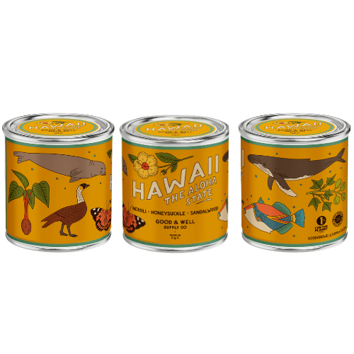 Hawaii State Candle (Neroli, Honeysuckle, Sandalwood) - Wander Together Outfitters