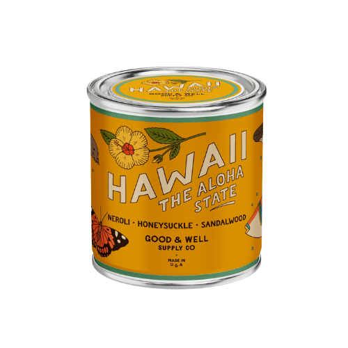 Hawaii State Candle (Neroli, Honeysuckle, Sandalwood) - Wander Together Outfitters