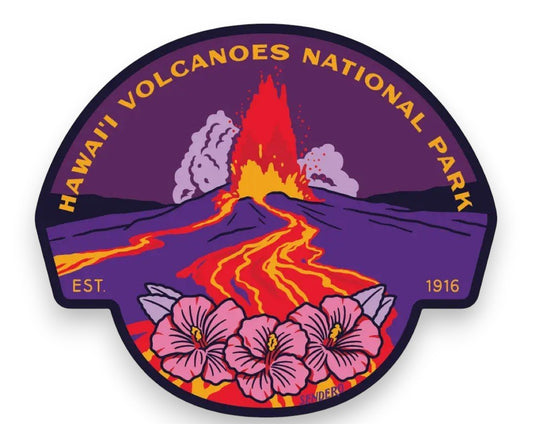 Hawaii Volcanoes National Park Iron On Patch - Wander Together Outfitters