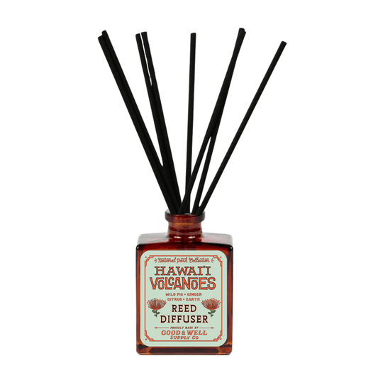 Hawaii Volcanoes National Park Reed Diffuser (Wild Fig, Ginger and Citrus) - Wander Together Outfitters