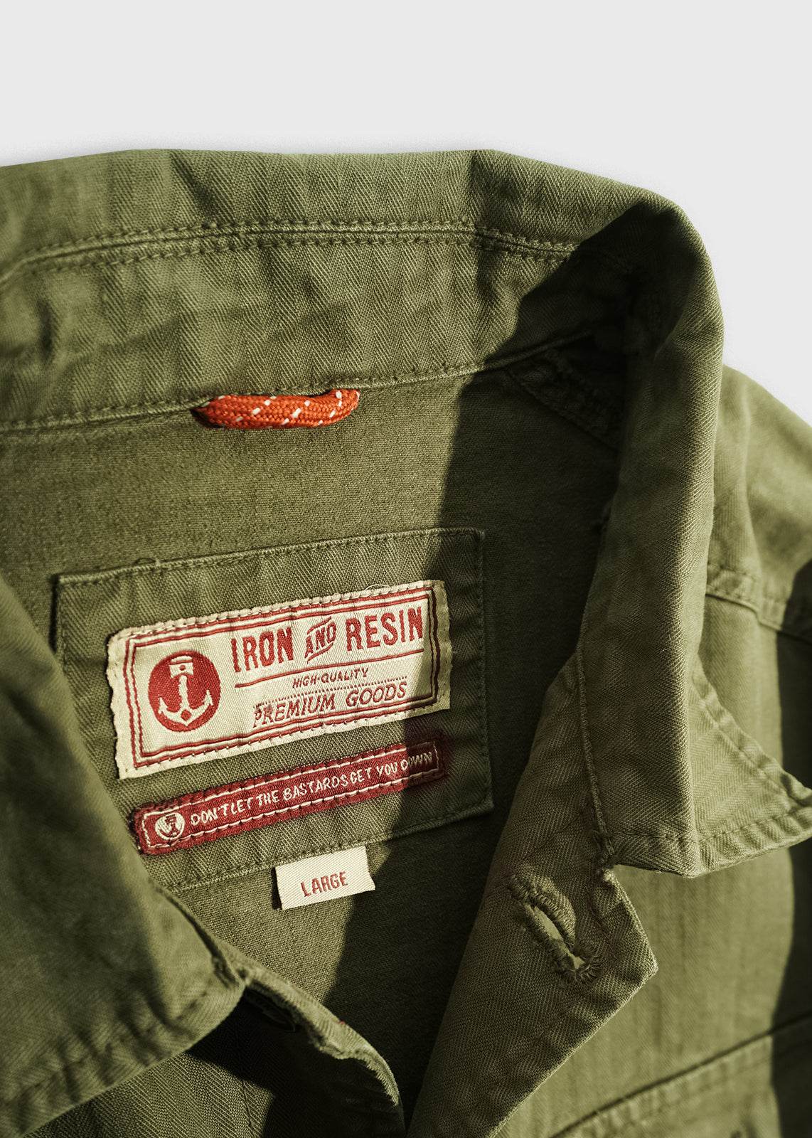 Herringbone Military Jacket - Wander Together Outfitters