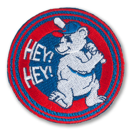 "Hey Hey" Cubbies Chicago Baseball Baseball Patch - Wander Together Outfitters