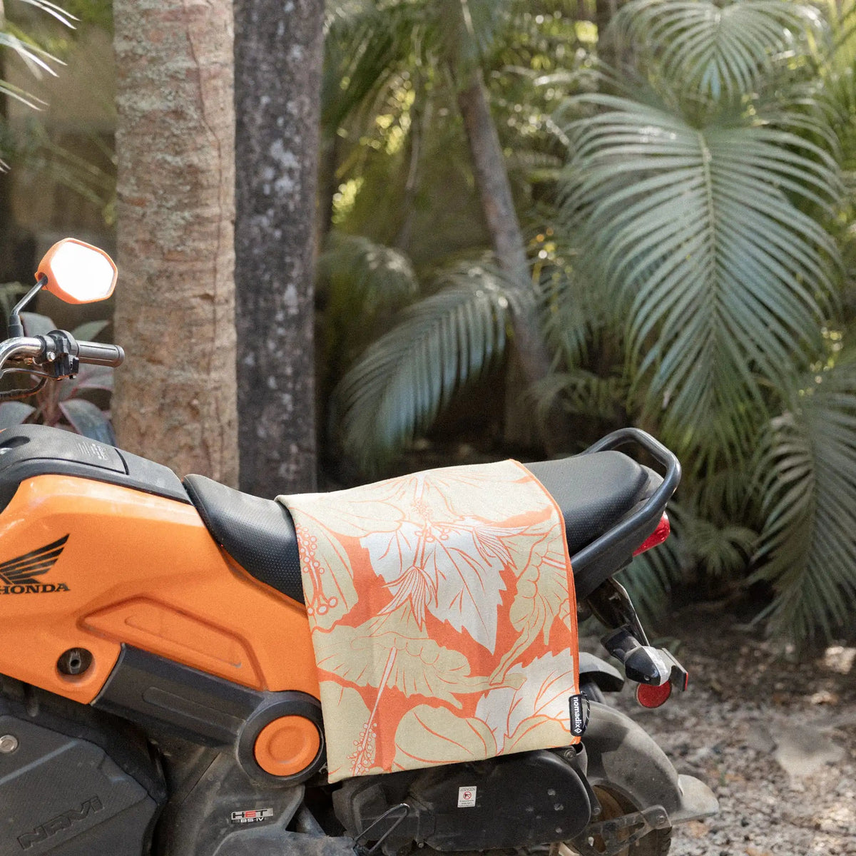 Hibiscus Expedition Orange Quick Dry Original Towel - Wander Together Outfitters