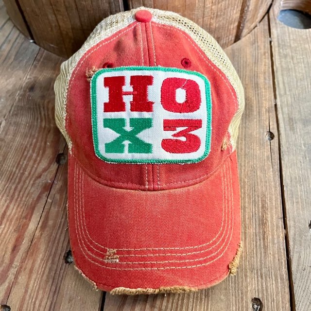 "HO X 3" Unisex Christmas Hat - Wander Together Outfitters