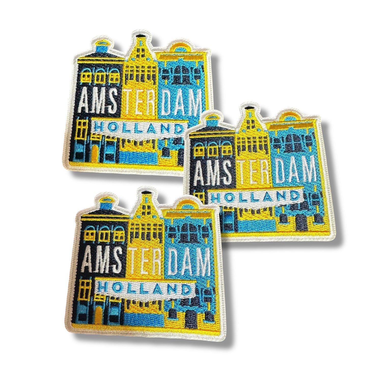 Holland, Amsterdam Travel Patch - Wander Together Outfitters