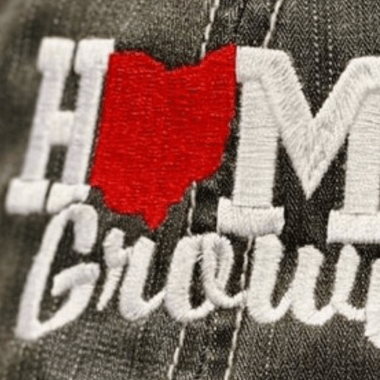 "Home Grown" Ohio Distressed Unisex Cap (SALE) - Wander Together Outfitters