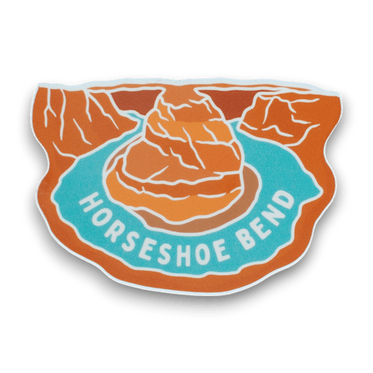 Horseshoe Bend Arizona Vinyl Sticker - Wander Together Outfitters