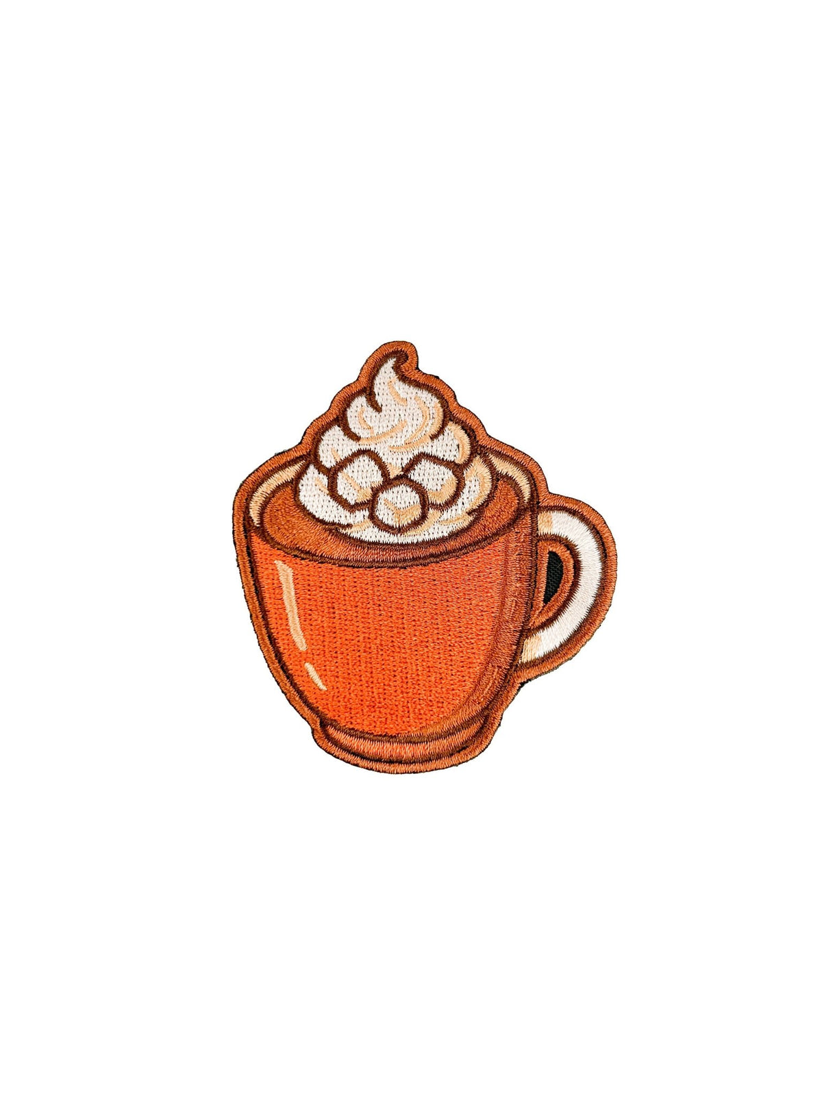 Hot Chocolate Mug Embroidered Patch - Wander Together Outfitters