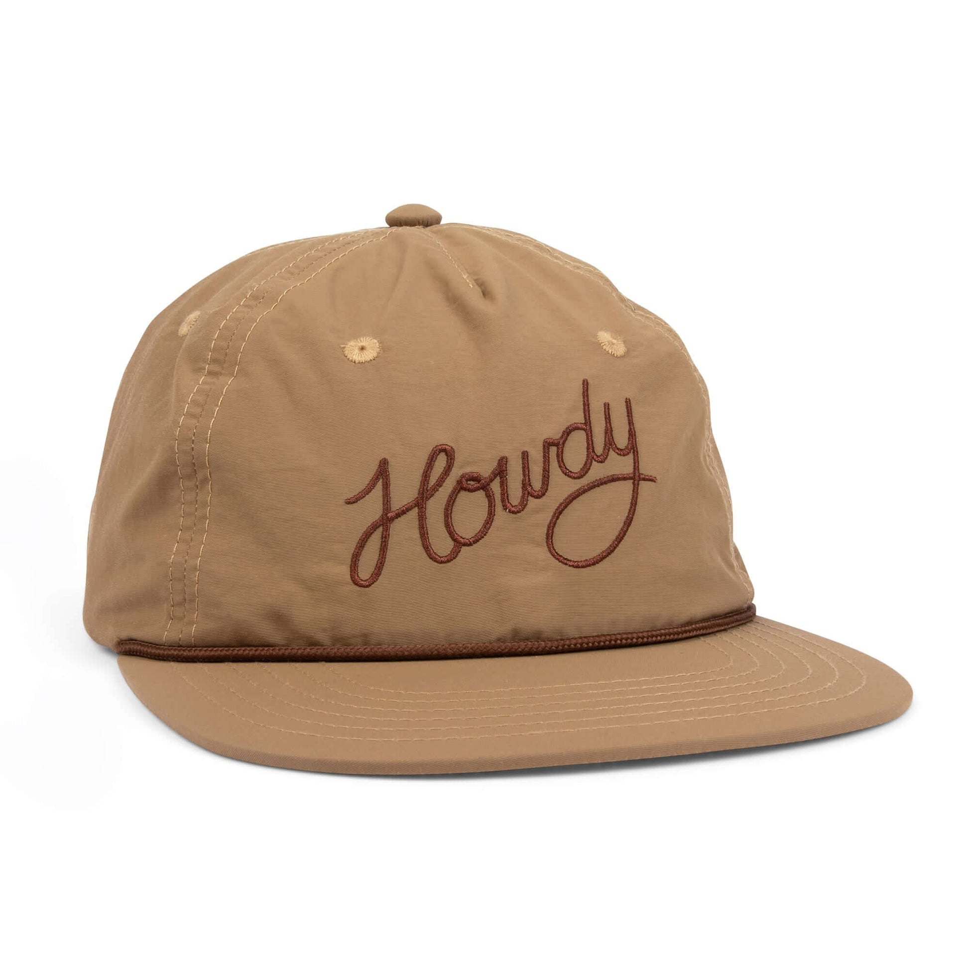 "Howdy" Script Stitched Unisex Hat - Wander Together Outfitters