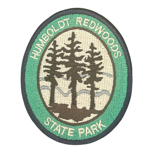 Humboldt Redwoods State Park Iron On Patch - Wander Together Outfitters