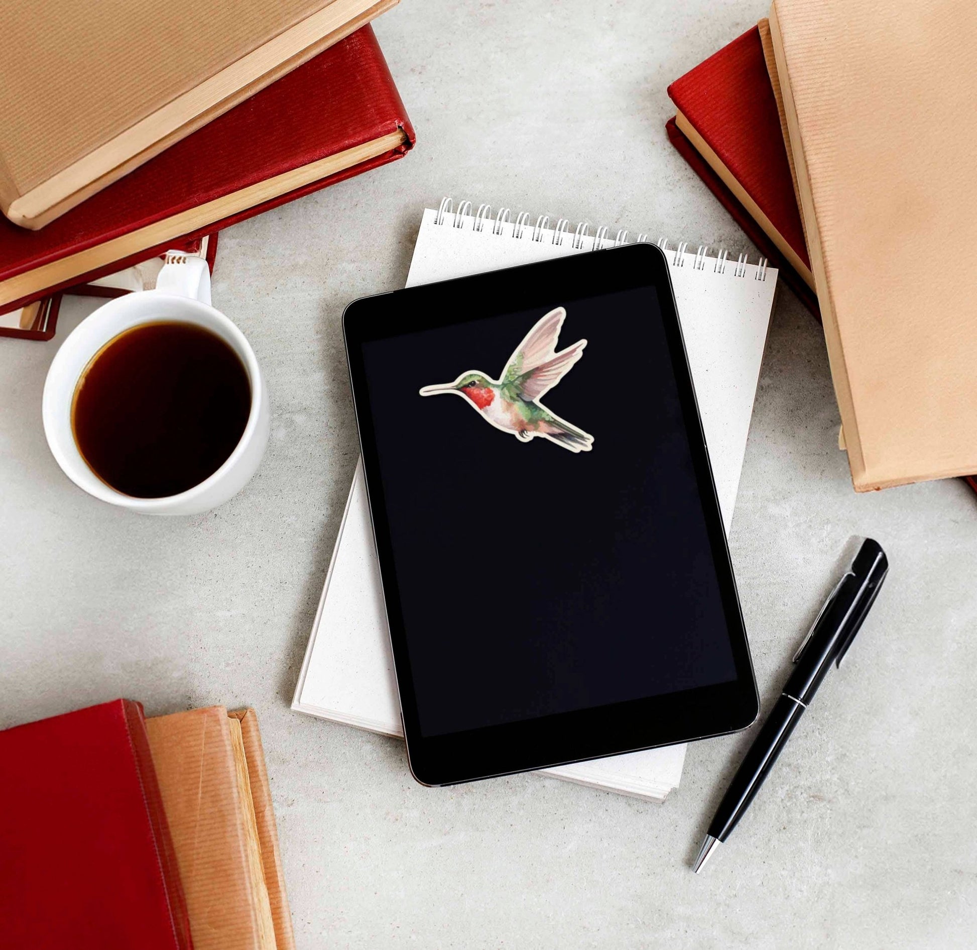 Hummingbird Sticker - Mini Birdwatching Decal - Wander Together Outfitters
