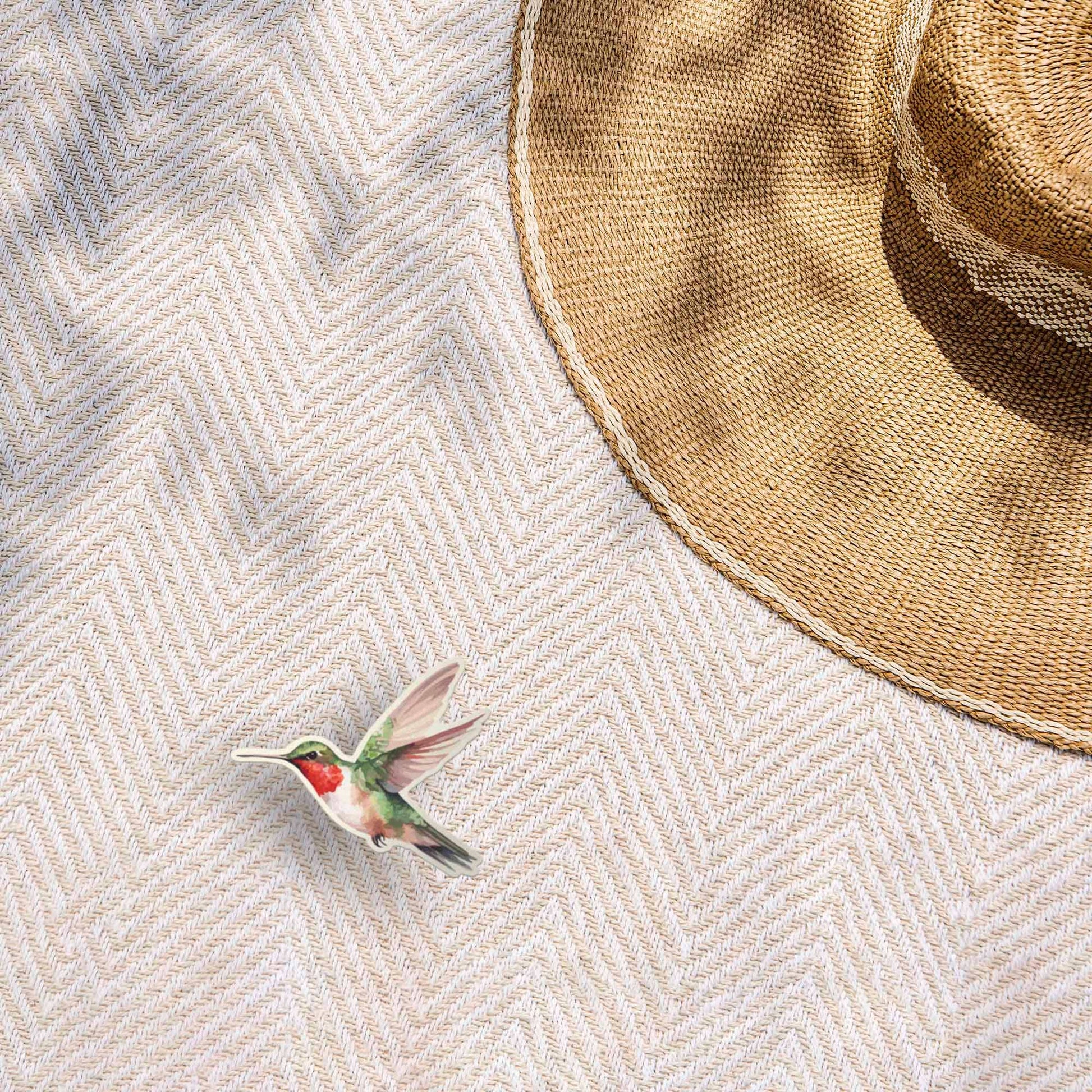 Hummingbird Sticker - Mini Birdwatching Decal - Wander Together Outfitters