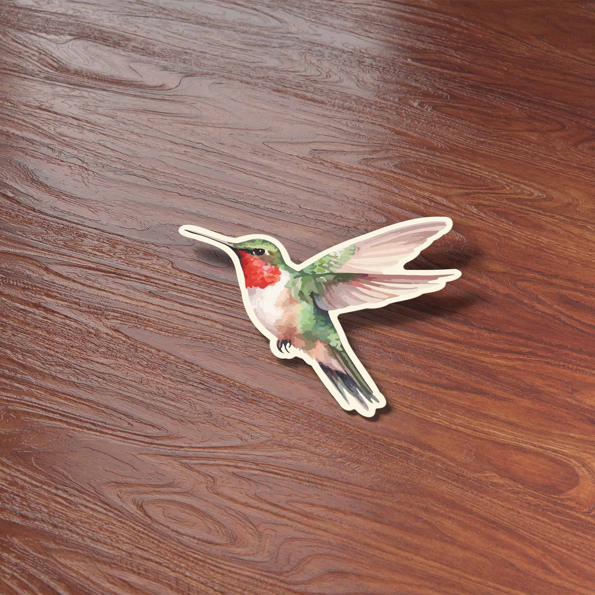 Hummingbird Sticker - Mini Birdwatching Decal - Wander Together Outfitters