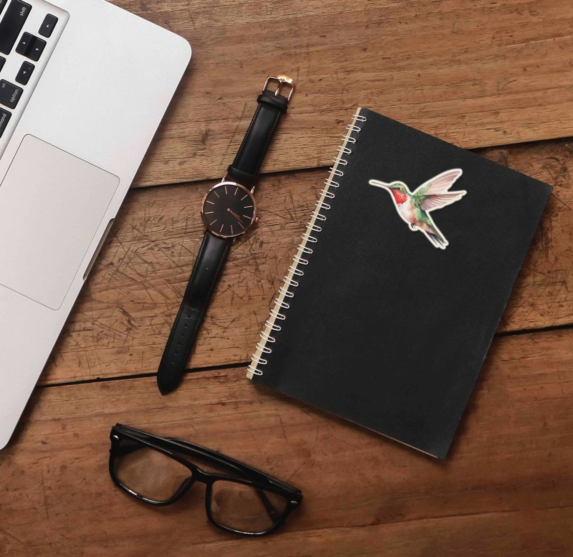 Hummingbird Sticker - Mini Birdwatching Decal - Wander Together Outfitters