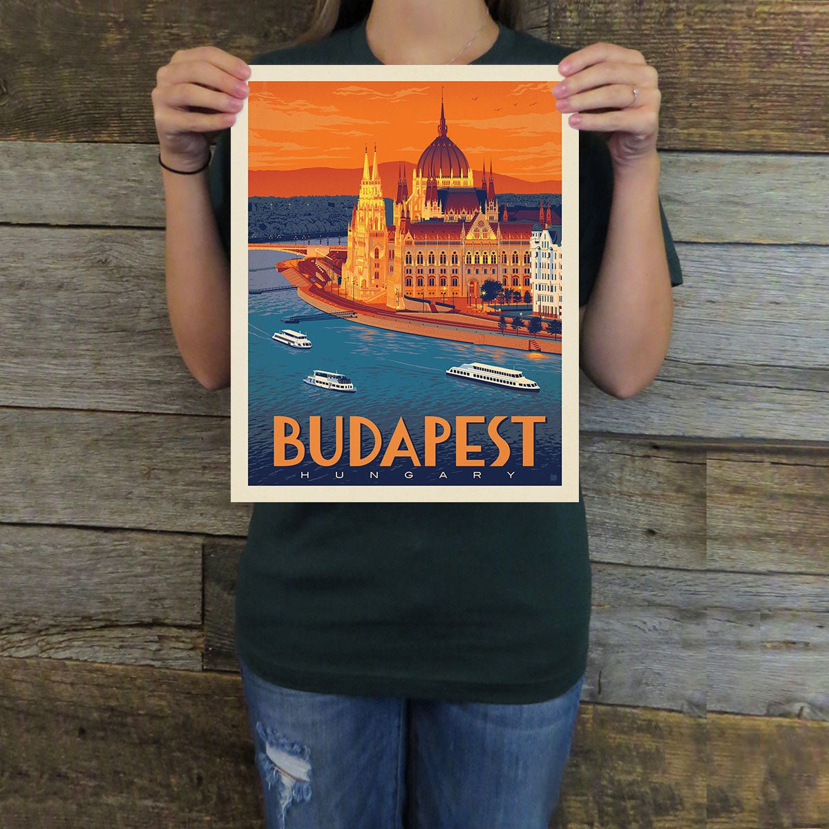 Hungary: Budapest (World Travel) Art Print - Wander Together Outfitters