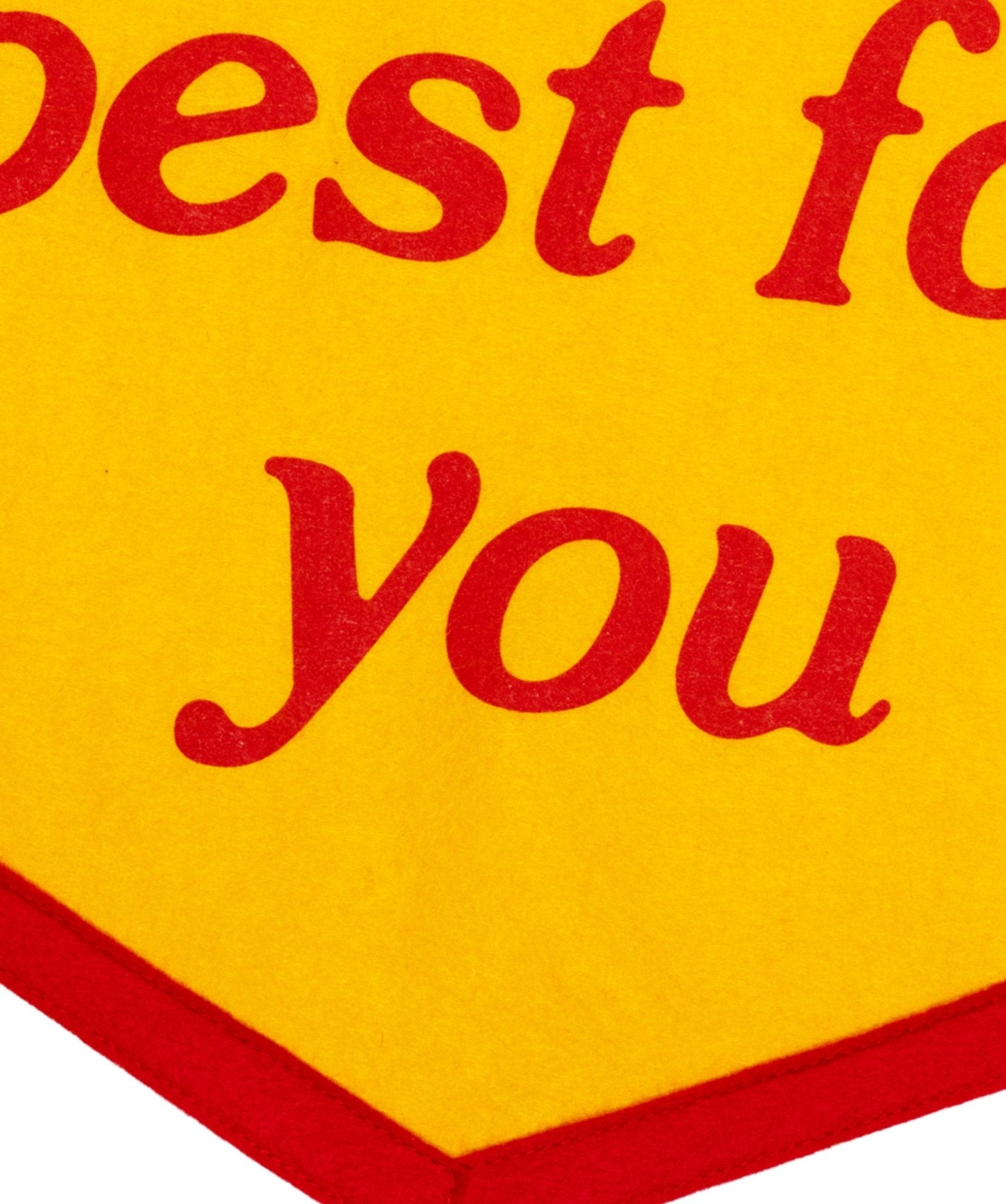 “I Always Kept The Best For You”Camp Flag - Wander Together Outfitters