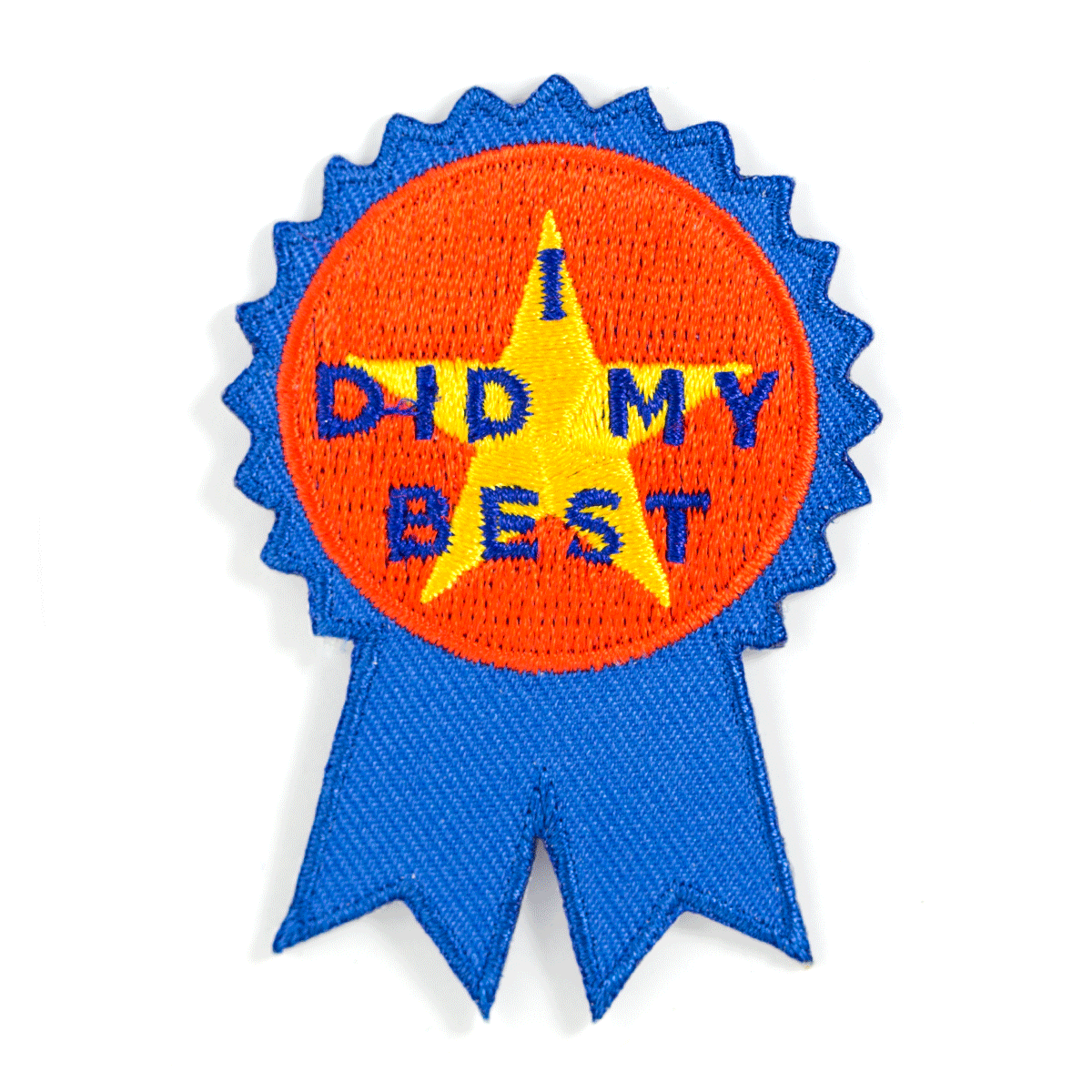 "I Did My Best" Embroidered Iron - On Patch - Wander Together Outfitters