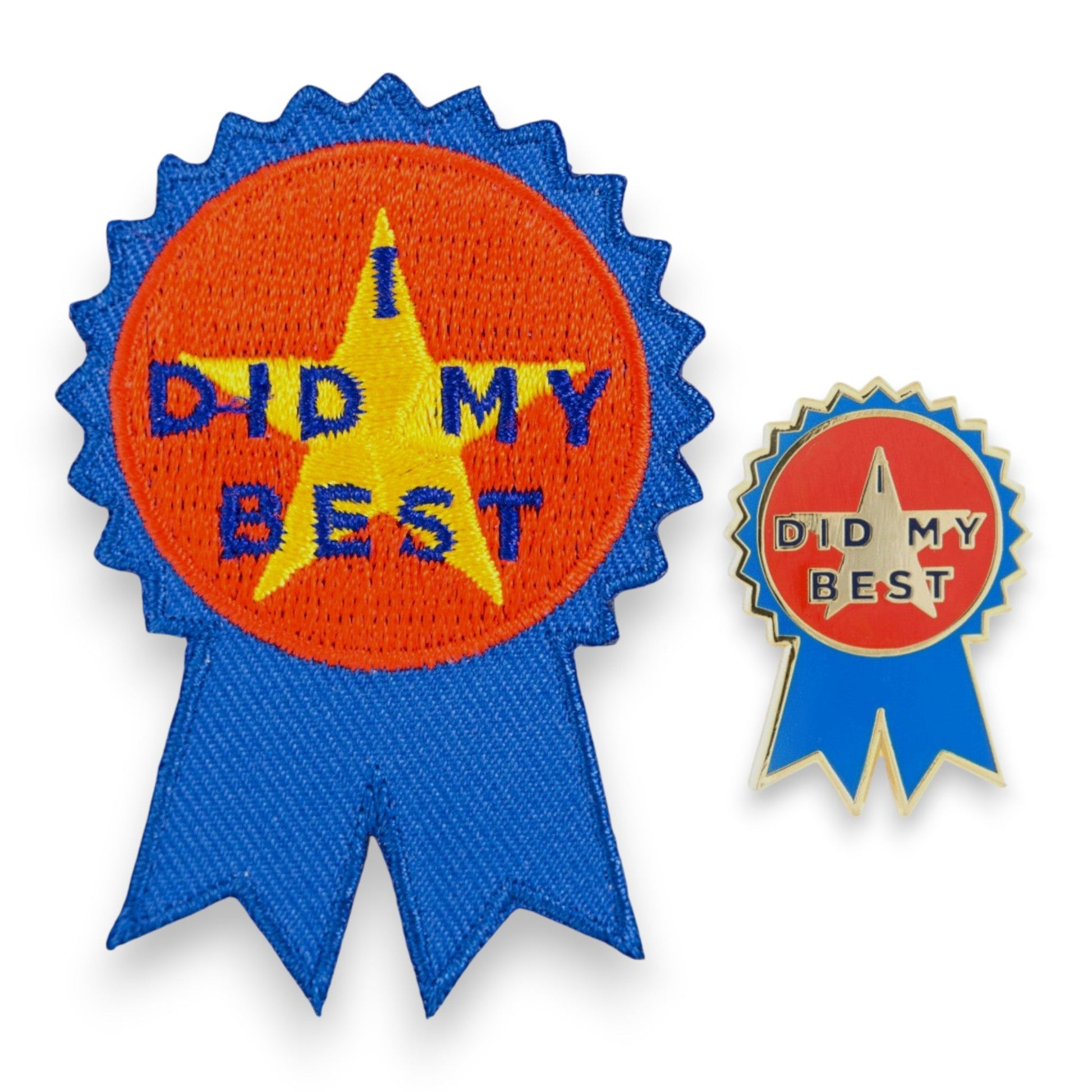 "I Did My Best" Embroidered Iron - On Patch - Wander Together Outfitters