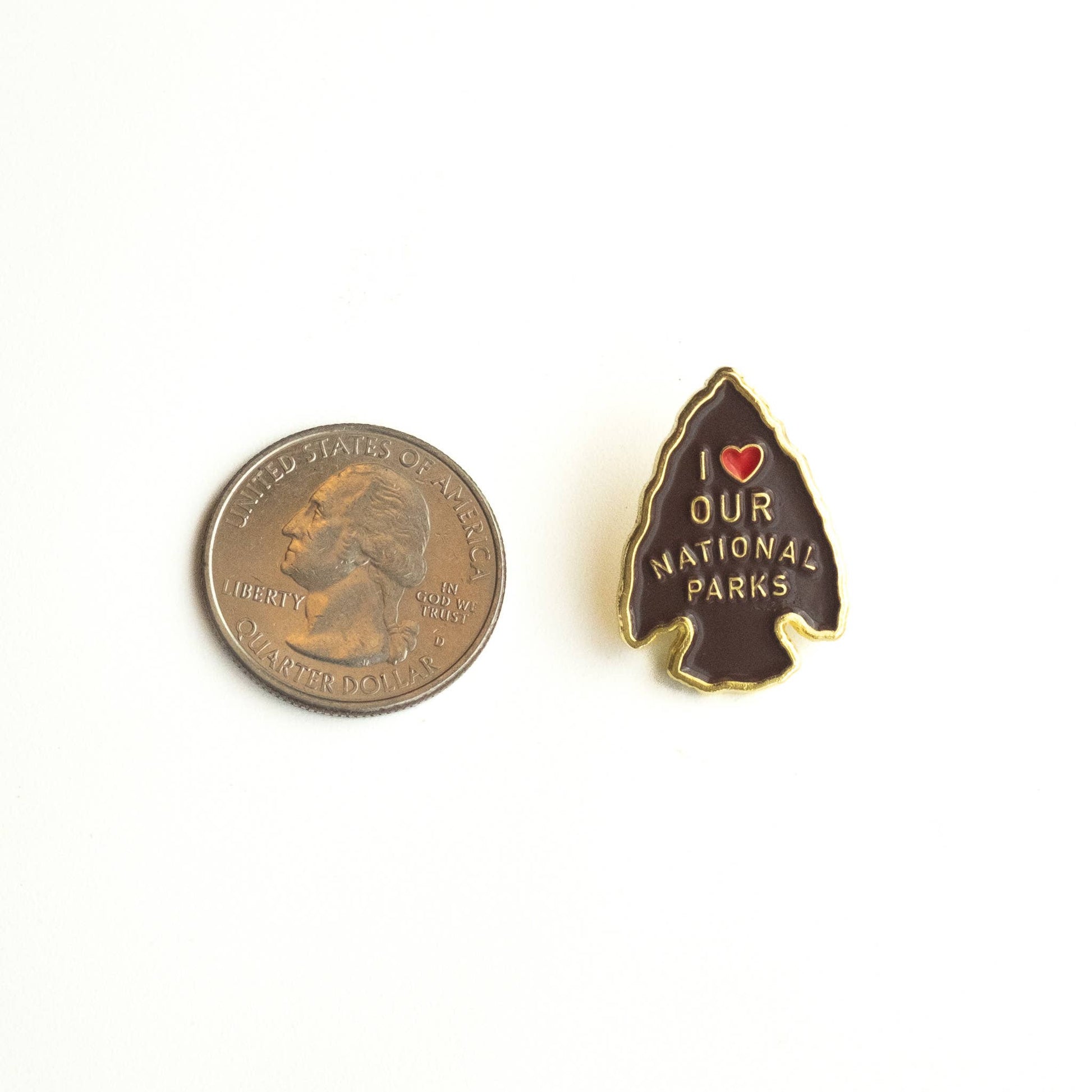 “I Love Our National Parks” Enamel Pin - Wander Together Outfitters