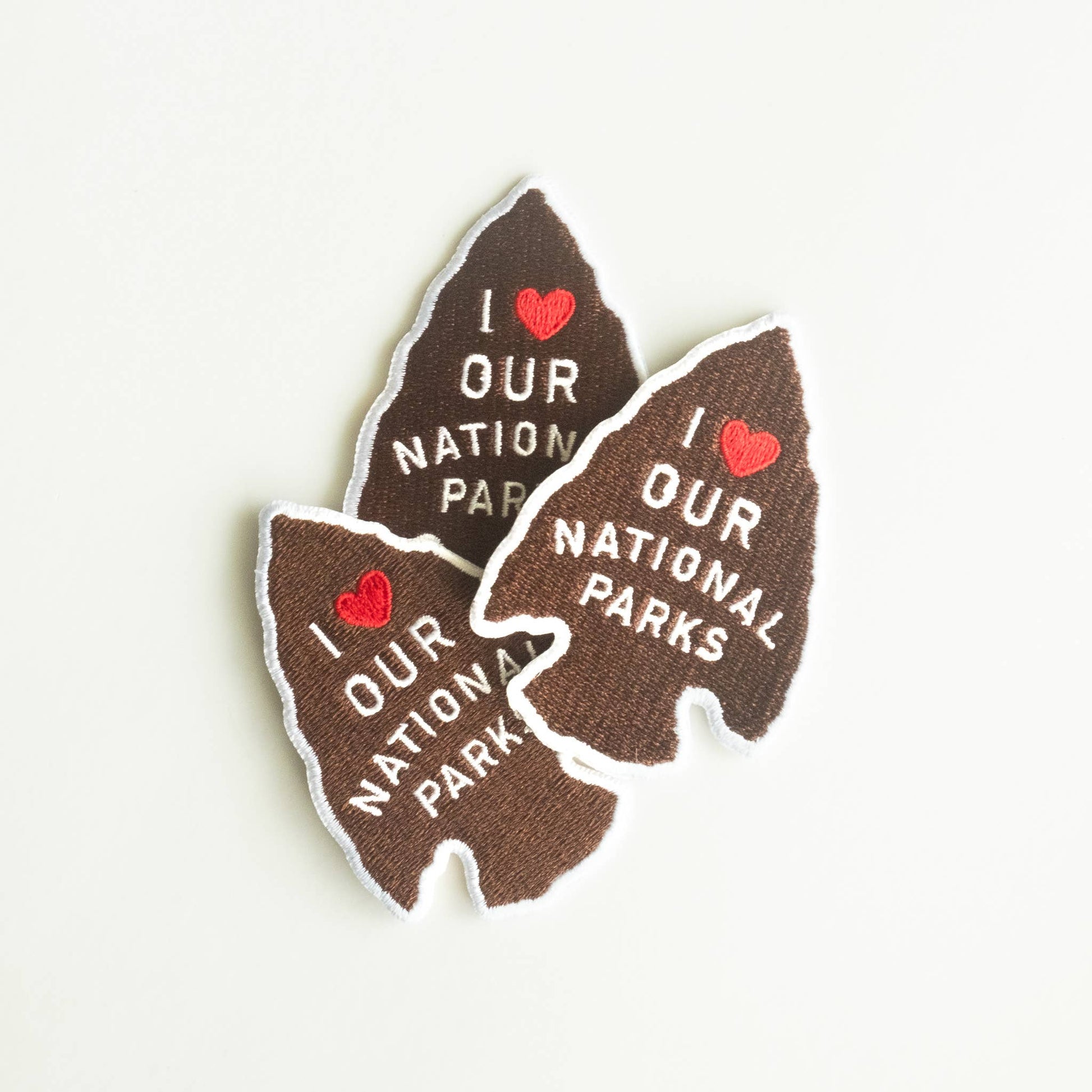 "I Love Our National Parks" Iron on Patch - Wander Together Outfitters