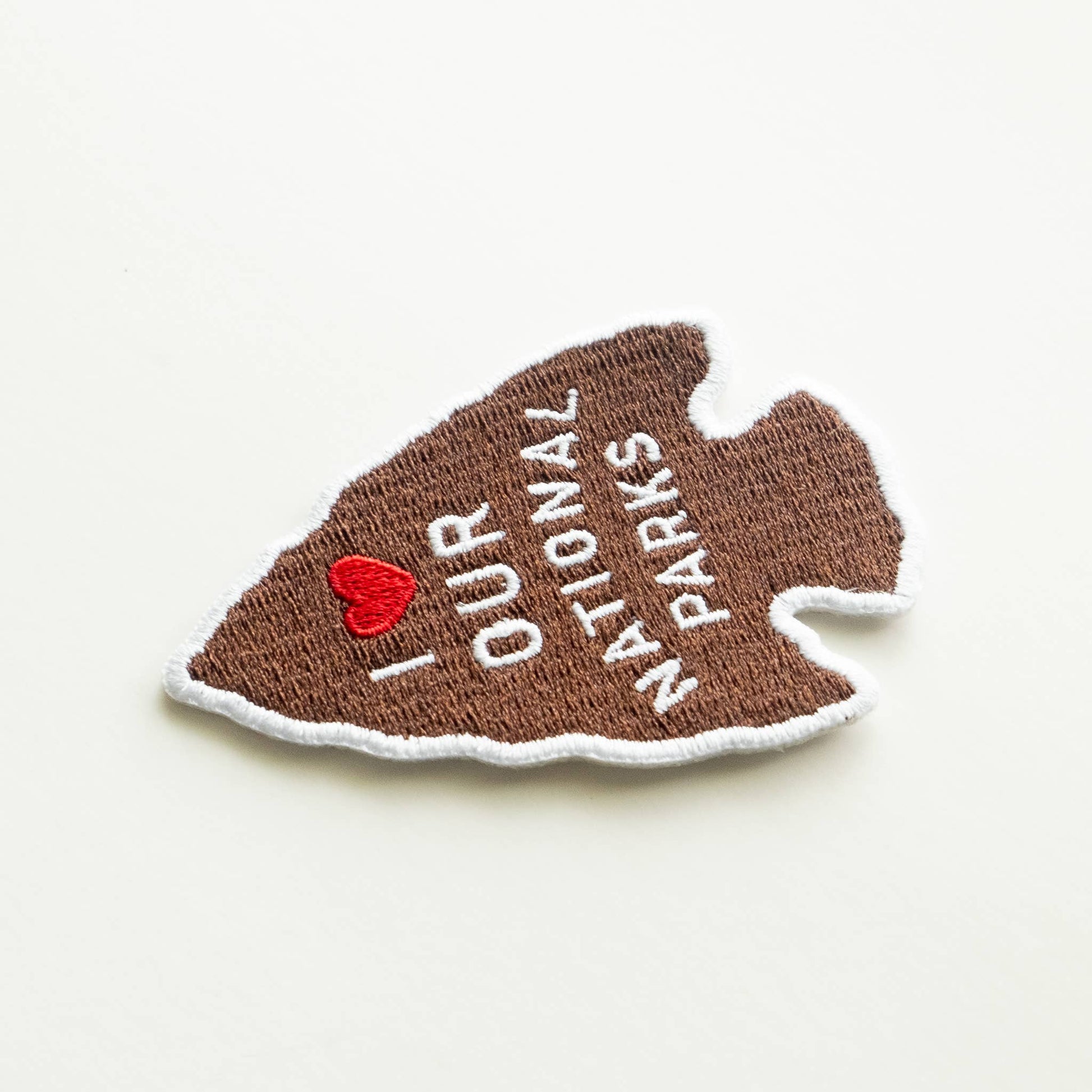 "I Love Our National Parks" Iron on Patch - Wander Together Outfitters