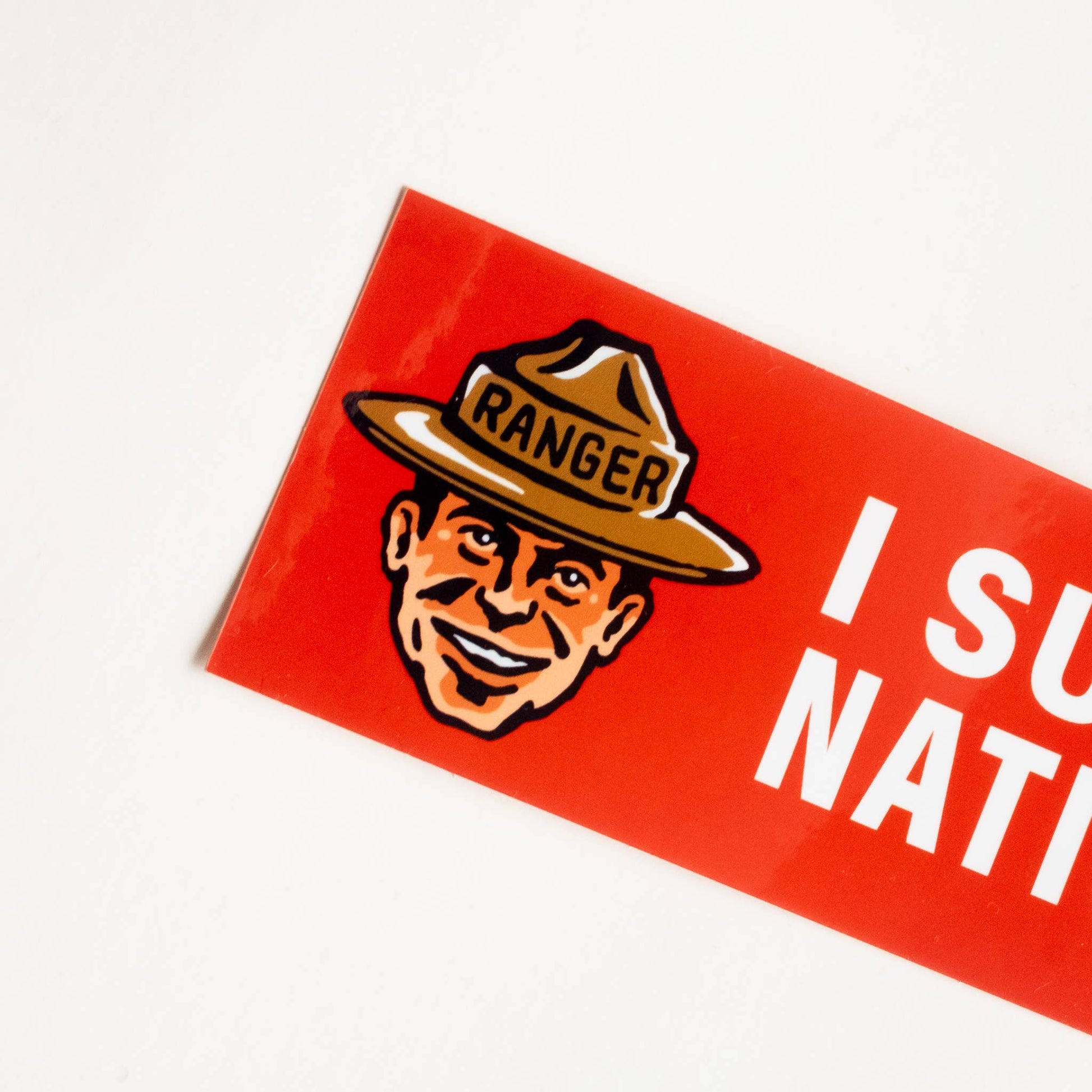 "I Support Our National Parks" Ranger Bumper Sticker - Wander Together Outfitters