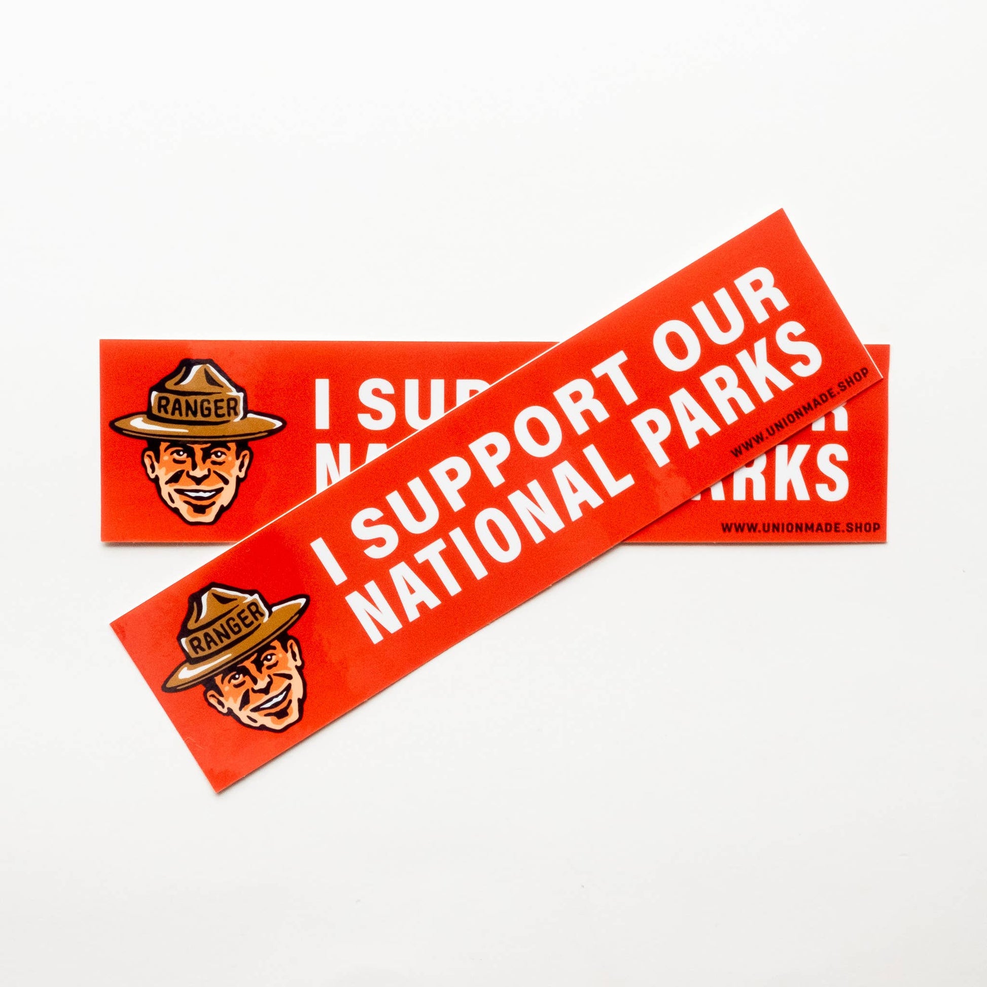 "I Support Our National Parks" Ranger Bumper Sticker - Wander Together Outfitters