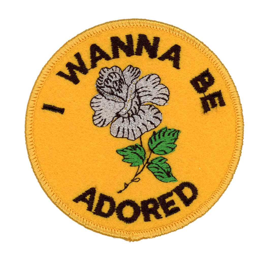 "I Wanna Be Adored" Sew or Iron On Patch - Wander Together Outfitters