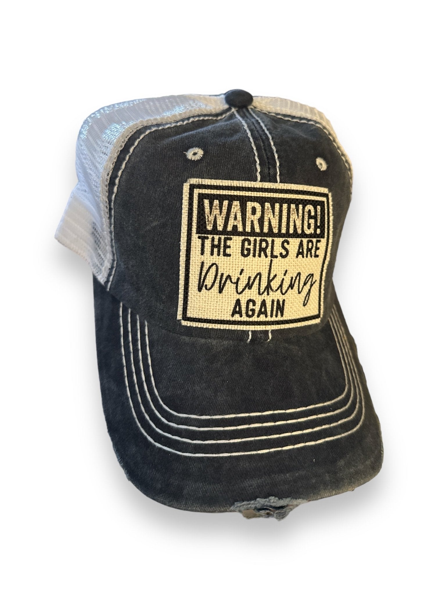 "I Was Told There Would Be Drinking" Unisex Distressed Caps (Various Colors & Styles) - Wander Together Outfitters