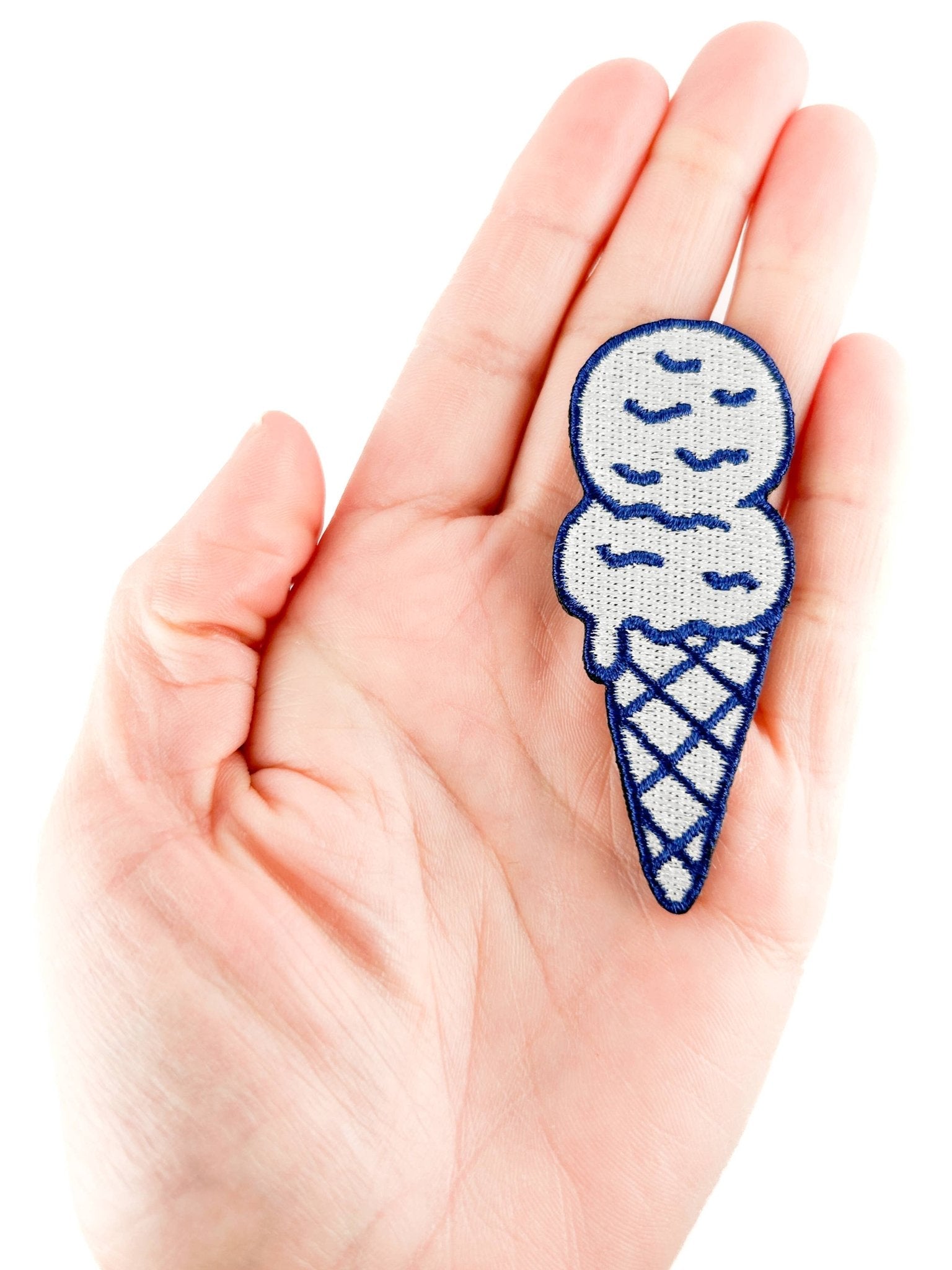 Ice Cream Embroidered Cute Dessert Patch - Wander Together Outfitters