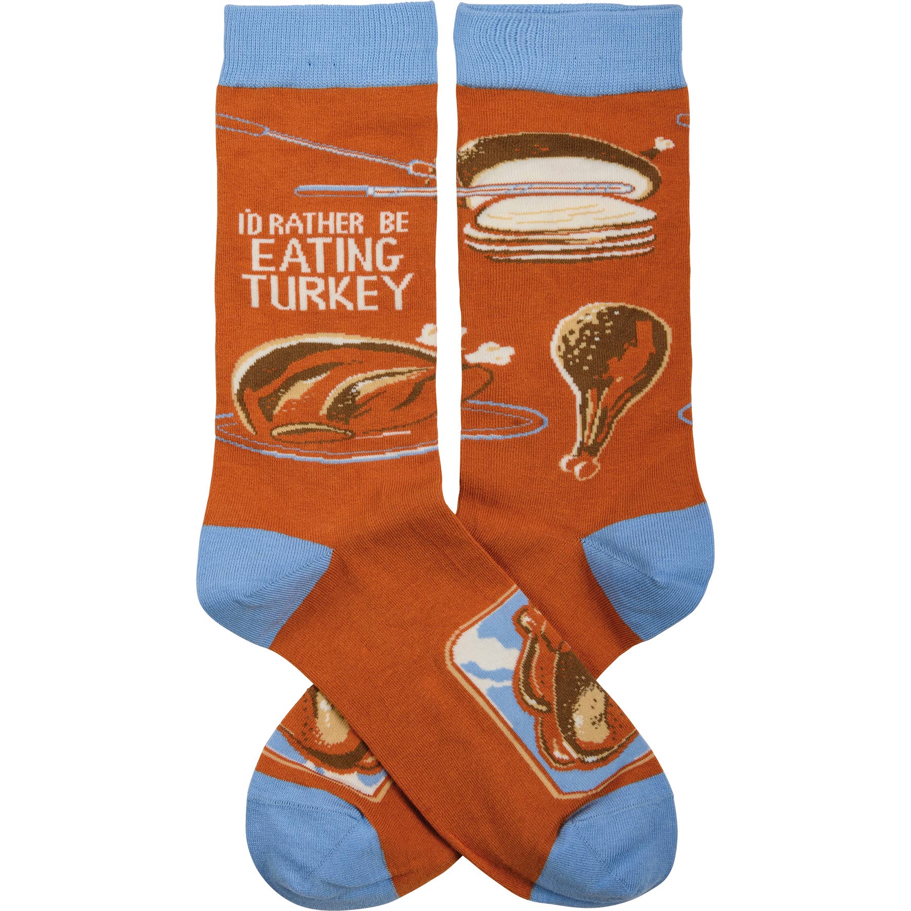 "I'd Rather Be Eating Turkey" Unisex Socks - Wander Together Outfitters