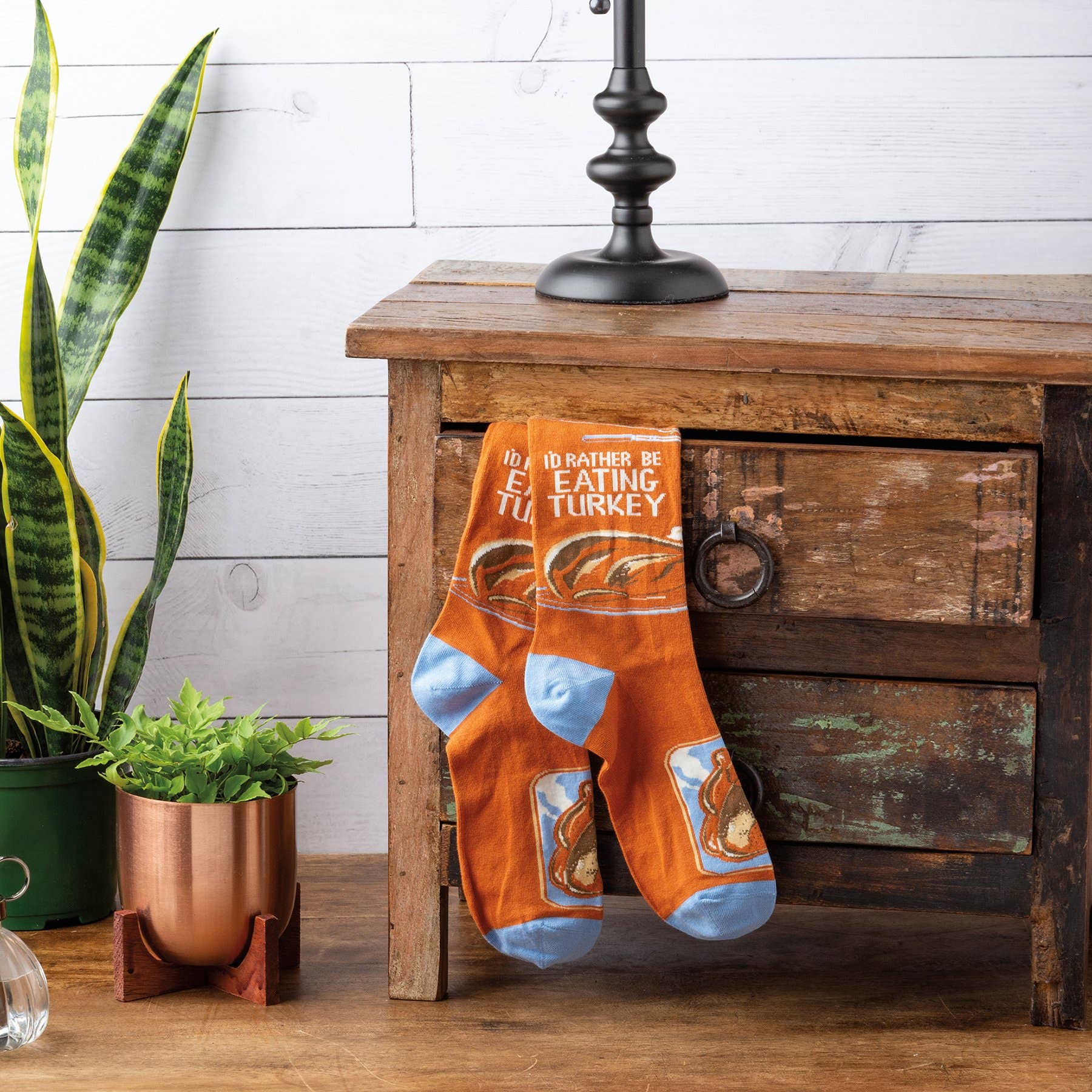 "I'd Rather Be Eating Turkey" Unisex Socks - Wander Together Outfitters