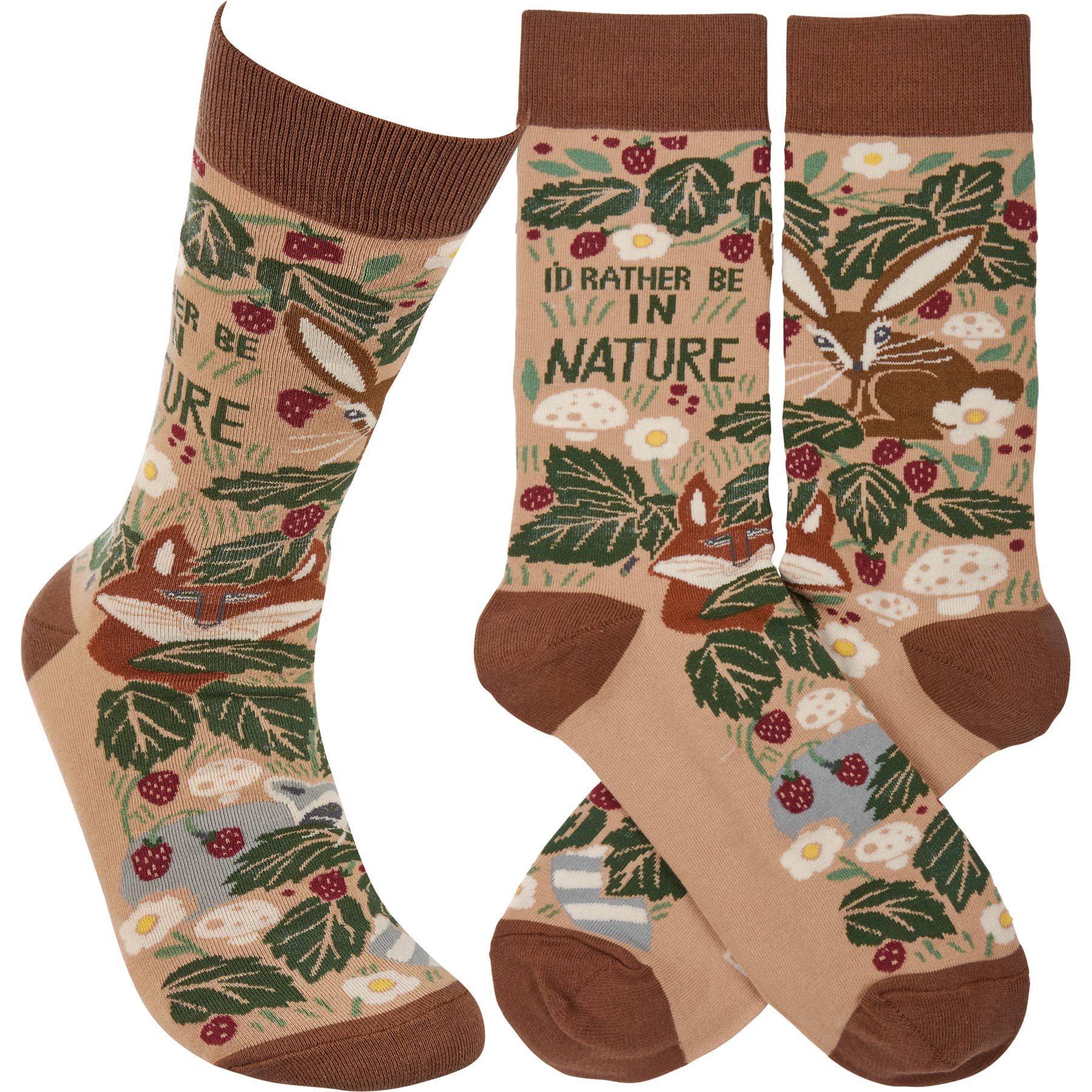 “I'd Rather Be In Nature” Unisex Socks - Wander Together Outfitters