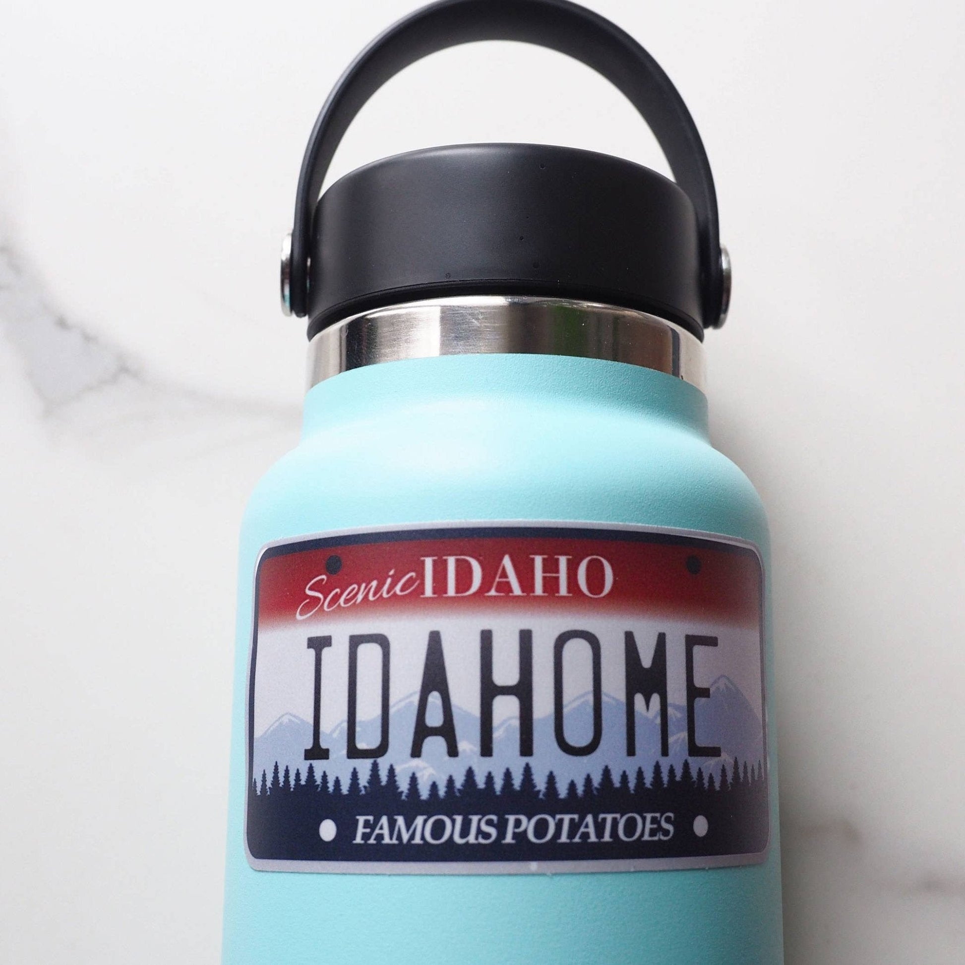 Idahome Sticker - Idaho License Plate Vinyl Stickers - Wander Together Outfitters
