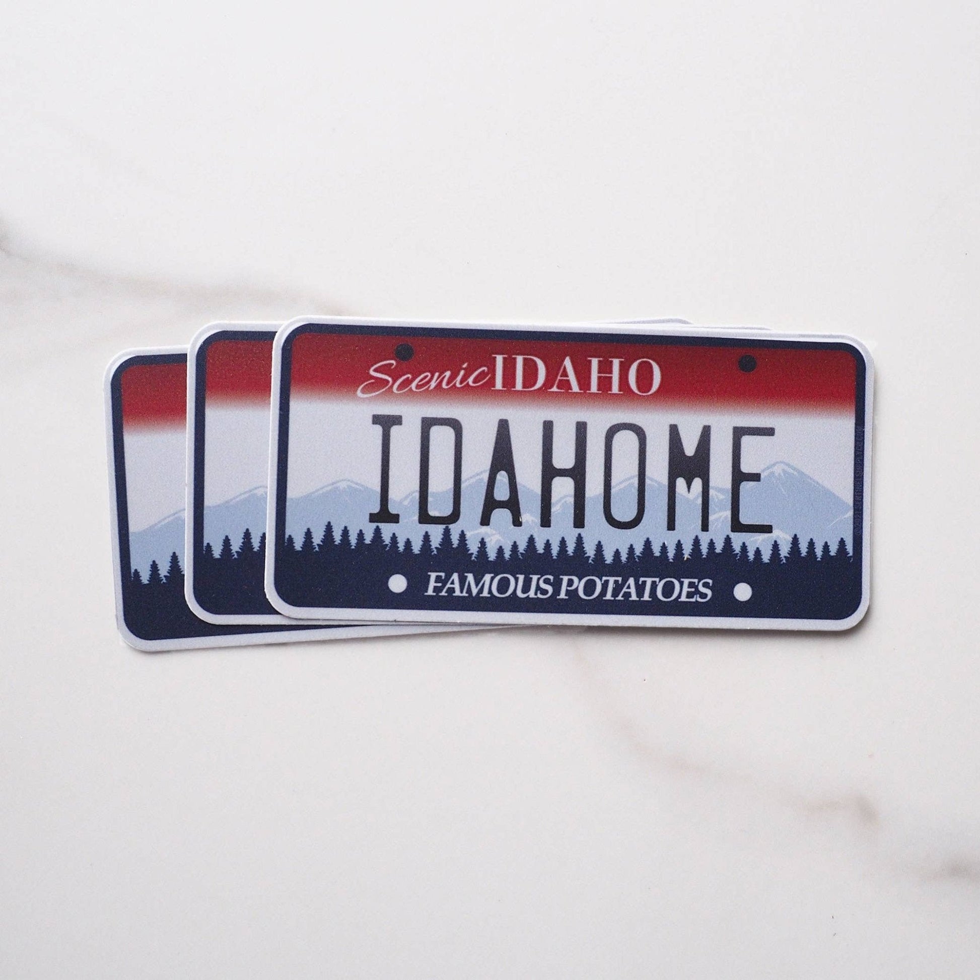 Idahome Sticker - Idaho License Plate Vinyl Stickers - Wander Together Outfitters