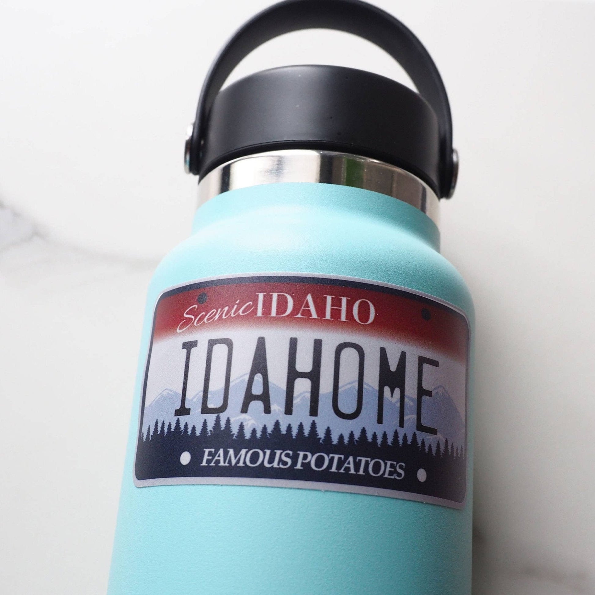 Idahome Sticker - Idaho License Plate Vinyl Stickers - Wander Together Outfitters
