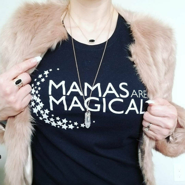 "Mamas Are Magical "Off the Shoulder Tee, Tank or T-shirt