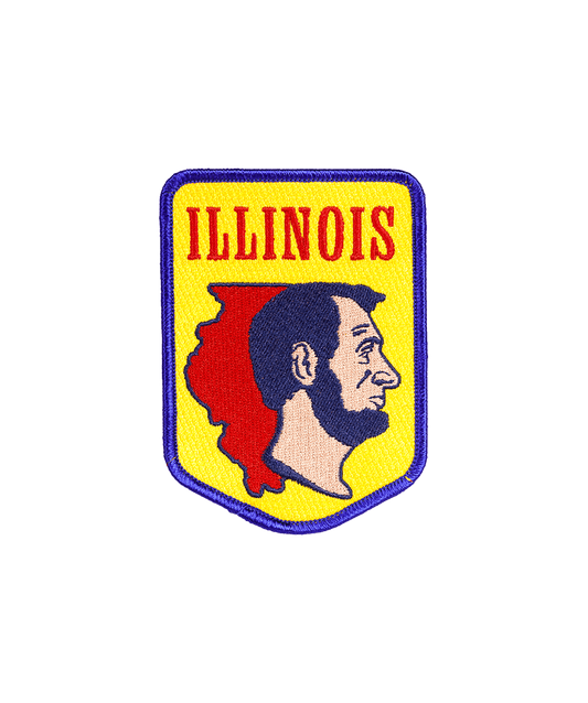Illinois Embroidered Patch - Wander Together Outfitters