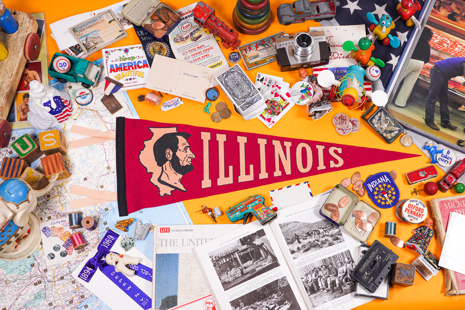Illinois Pennant - Wander Together Outfitters