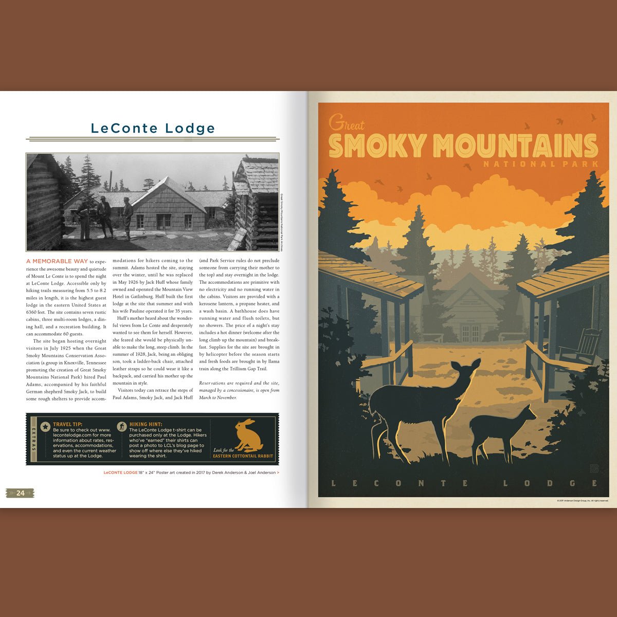 Illustrated Guide to Great Smoky Mountains National Park: Soft Cover Coffee Table Book - Wander Together Outfitters