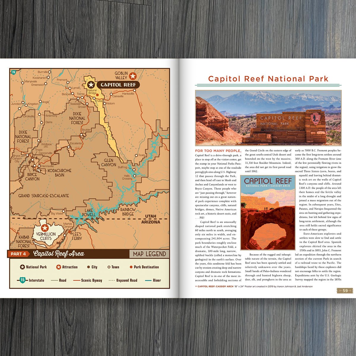Illustrated Guide to the Grand Circle HARD COVER Coffee Table Book (On Sale—Bargain!) - Wander Together Outfitters