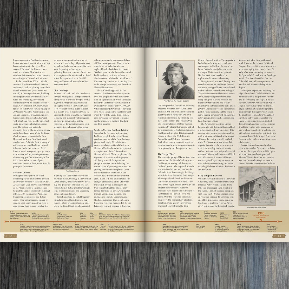 Illustrated Guide to the Grand Circle HARD COVER Coffee Table Book (On Sale—Bargain!) - Wander Together Outfitters