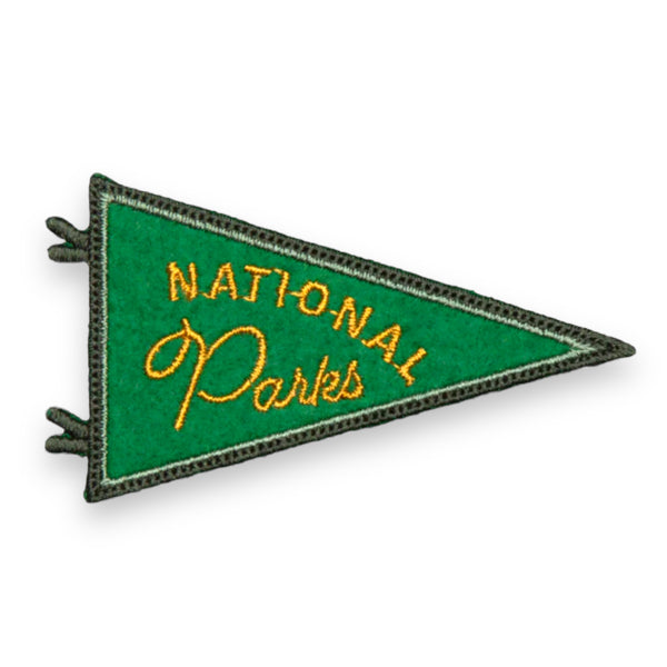 “National Parks” Embroidered Pennant Collectable Patch