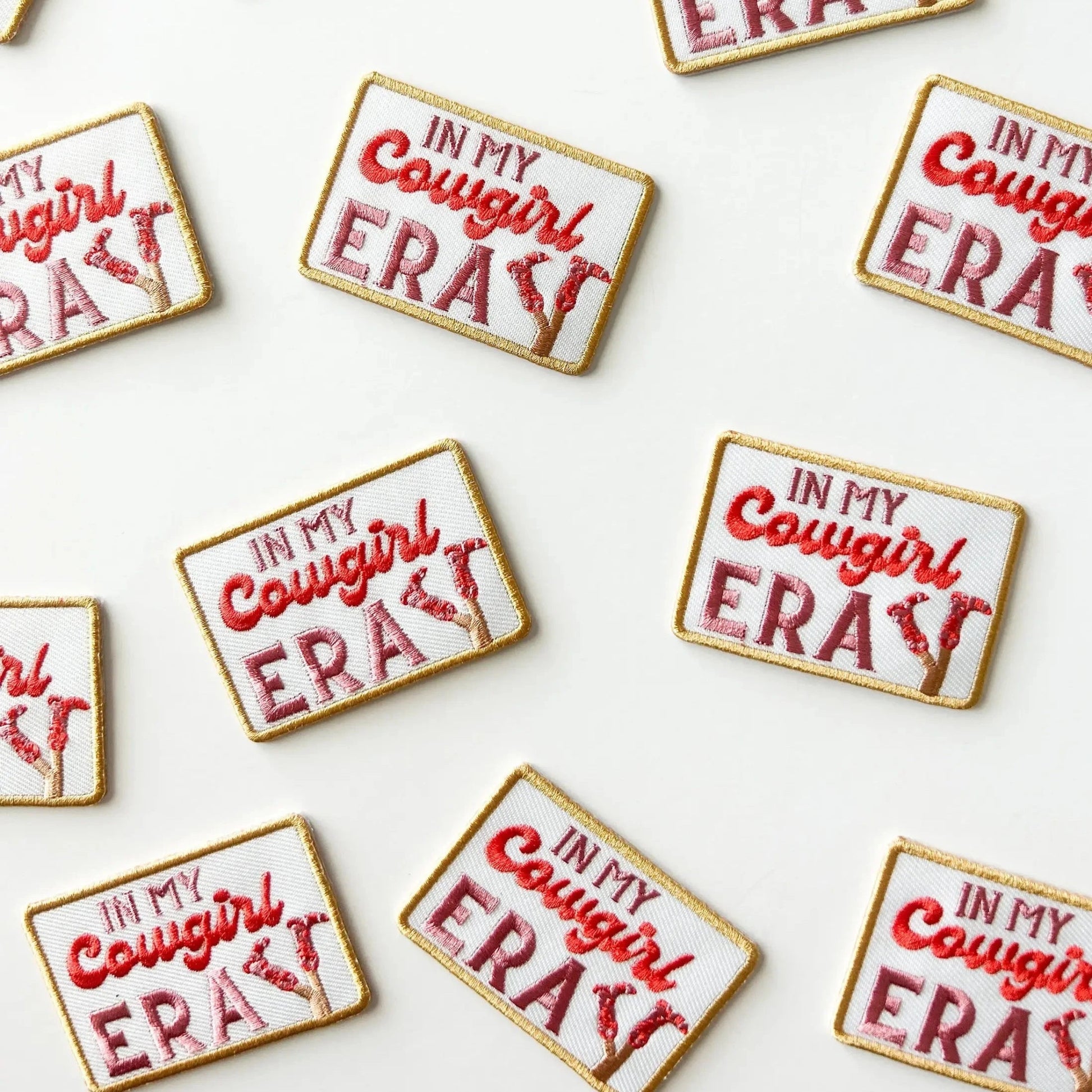 "In My Cowgirl Era" Patch Embroidered Iron - On Patch  - Wander Together Outfitters