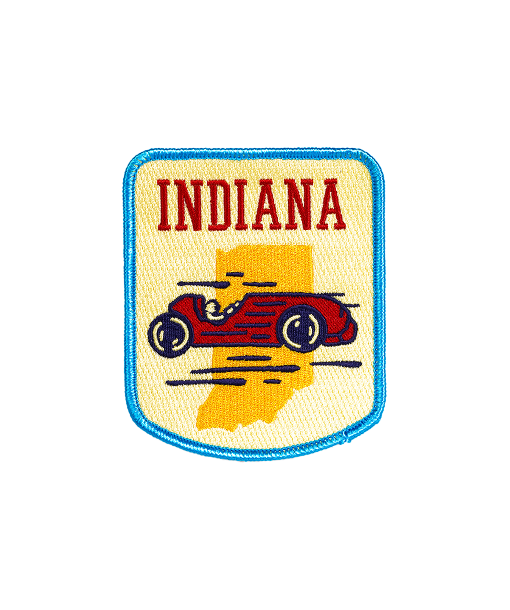 Indiana Embroidered Patch - Wander Together Outfitters