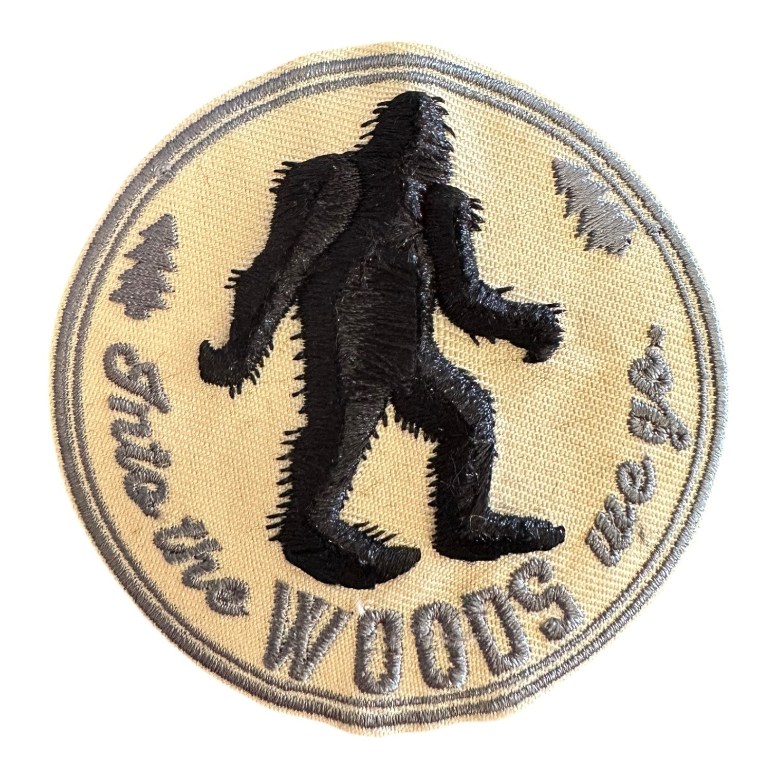 "Into The Woods" Bigfoot Patch - Wander Together Outfitters
