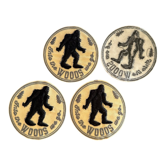 "Into The Woods" Bigfoot Patch - Wander Together Outfitters